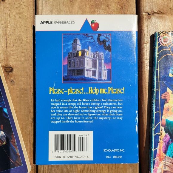 3 Book Bundle Scholastic Apple Paperbacks Vintage Ghost Chillers Readers Set 3 - Picture 7 of 17
